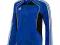 Bluza treningowa adidas niebieska rozm.164