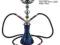 SHISHA GRAWER 2 osobowa || 45cm || NIEBIESKA