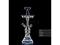 Shisha HIGHT QUALITY 34 cm Blue W-11120