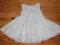 Early days biała sukieneczka 12-18