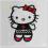 APLIKACJA TERMO, NAPRASOWANKA Hello Kitty-Gwiazdka