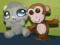 Littlest Pet Shop 2 maskotki  14cm