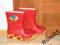 DEMAR kalosze w kolorze czerwonym r. 22/23