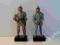RYCERZE żołnierzyki figurki PRL 2 szt.