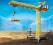 PLAYMOBIL 5466 Plac budowy DZWIG ZURAW BUDOWLANY