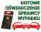 GOTOWE OŚWIADCZENIE SPRAWCY WYPADKU KOLIZJI  MD020