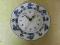 Zegar kuchenny- talerz-wz cebulowy DESIGN 70/80 r.