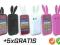 Etui gumowe RABBIT Samsung GALAXY Y S5360 +GRATISY