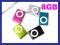 ODTWARZACZ MP3 IPOD KLIPS CZYTNIK + MICRO SD 8GB
