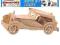 PUZZLE DREWNIANE 3D SAMOCHÓD AUTO MG TC