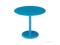 Circle Stolik Niebieski Szkło/Stal  50 cm