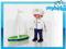 Figurka PLAYMOBIL  Chłopiec z żaglówką