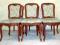 ZESTAW ELEGANCKICH KRZESEŁ 6 SZTUK LUDWIK XV