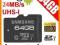 KARTA PAMIĘCI MICRO-SD 64GB SAMSUNG + ADAPTER USB