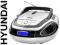 HYUNDAI TRC512 RADIO FM BOOMBOX CD MP3 USB [B279