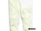 *H&amp;M* legginsy getry kremowe hafty r. 80 NOWE