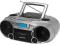 BOOMBOX Radio Cyfrowe USB SD MP3 6 Głośników 84112