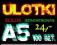 ULOTKI A5, 100 szt PLAKATY A5, KREDA 135g, 1 STR ULOTKI A5, 100 szt PLAKATY A5, KREDA 135g, 1 STR