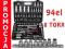 KLUCZE NASADOWE 102 ZESTAW KLUCZY NASADOWYCH +TORX