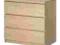 IKEA MALM komoda 3 szuflady 4 kolory wys 24h