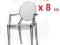 PAKIET KRZESŁO GHOST DYMIONE x 8 szt. WARSZAWA