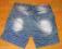 Krótkie jeansowe spodenki