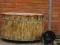 Balia ogrodowa, Drewniana balia kąpielowa, Beczka