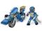 MEGA BLOKS POWER RANGERS BLUE RANGER+MOTOR 5825