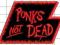 Naszywka PUNKS NOT DEAD punk haft