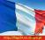 Flaga Francji 120x75cm - flagi Francuska Francja