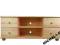Szafka rtv MODERN DUŻA sosnowa drewniana niska tvs