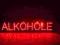 Reklama diodowa dioda  LED ALKOHOLE