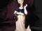 Stylowa porcelanowa figurka 'Dama z torebką' BCM