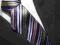 MARK 7 Przepiękny jedwabny krawat krawaty