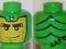 4AFOL LEGO Bright Green Minifig Head 3626bpx102