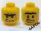 4AFOL LEGO Yellow Minifig Head Dual 3626bpb367