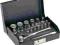 Klucz z zestawem nasadek Toolcraft (1/4''), 26 szt