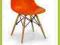 Krzesło K153 pomarańczowy - Halmar