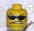 4AFOL LEGO Yellow Minifig Head Glasses 3626bpb231