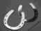 podkowy srebrne