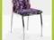 Krzesło metalowe K87 fiolet - Halmar