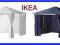 Namiot z zasłonami IKEA KARLSO 300x300 - 2 kolory!