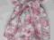 ŚLICZNA SUKIENKA W KWIATY ZWIEWNA  12-18msc  86cm