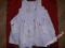 haftowana sukienka firmy Early Days 18-24 mce