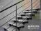 schody zabiegowe konstrukcja stalowa metalowa w-wa