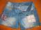 Modne!Denim!! 9/10lat ,zdobione,przecierane