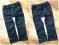 Girl2Girl Super Rurki Jeans Brokat J.Nowe 4-5 L