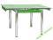 STÓŁ SZKLANY GD-082 80X80-131 ZIELONY SIGNAL NEW!!