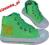 cizemka_pl Modne TRAMPKI do kostki green 393 r.26