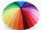 HIT LATA! TĘCZOWA TĘCZA KOLOROWA PARASOLKA PARASOL